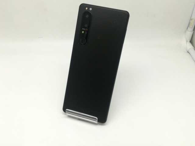 XPERIA 1 Ⅲ フロストブラック 本体 SIMフリー Xperia 1 III SOG03