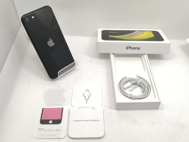 【中古】Apple SoftBank 【SIMロック解除済み】 iPhone SE（第2世代） 64GB ブラック MHGP3J/A（後期型番）【宇田川】保証期間１ヶ月【ランクC】_9