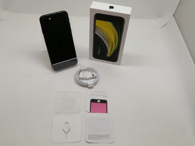 【中古】Apple docomo 【SIMロック解除済み】 iPhone SE（第2世代） 64GB ブラック MX9R2J/A【宇田川】保証期間１ヶ月【ランクC】_7