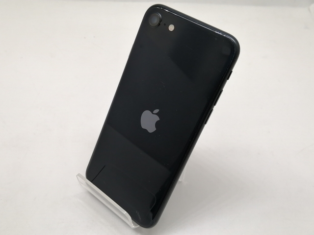 【中古】Apple 楽天モバイル 【SIMフリー】 iPhone SE（第3世代） 128GB ミッドナイト MMYF3J/A【宇田川】保証期間１ヶ月【ランクC】
