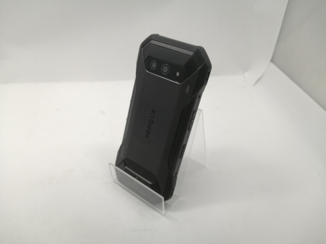 【中古】KYOCERA au 【SIMロック解除済み】 TORQUE 5G ブラック 6GB 128GB KYG01【宇田川】保証期間１ヶ月【ランクC】
