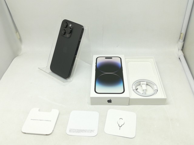 【中古】Apple 国内版 【SIMフリー】 iPhone 14 Pro 1TB スペースブラック MQ2F3J/A【宇田川】保証期間１ヶ月【ランクA】