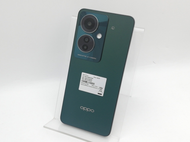 【中古】【赤ロム保証あり】Oppo ymobile 【SIMフリー】 OPPO Reno11 A ダークグリーン 8GB 128GB【中野】保証期間１ヶ月【ランクA】