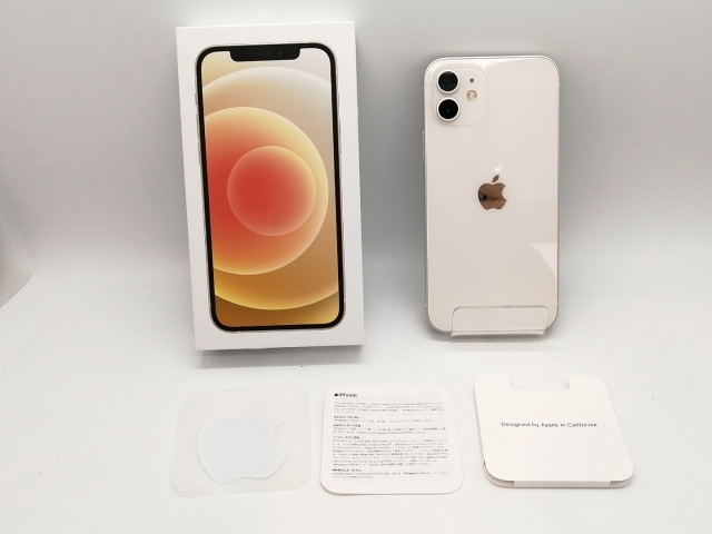中古】Apple 国内版 【SIMフリー】 iPhone 12 256GB ホワイト MGJ13J/A