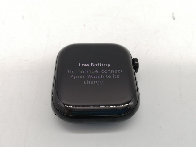 【中古】Apple Apple Watch Series11 42mm Cellular ジェットブラックアルミニウムケース (バンド無し)【熊本】保証期間１ヶ月【ランクB】