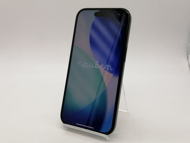 【中古】Apple 国内版 【SIMフリー】 iPhone 15 256GB ブラック MTMN3J/A【札幌南2条】保証期間１ヶ月【ランクB】_1