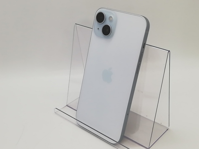 【中古】Apple 国内版 【SIMフリー】 iPhone 15 Plus 256GB ブルー MU0N3J/A【大宮東口】保証期間１ヶ月【ランクA】