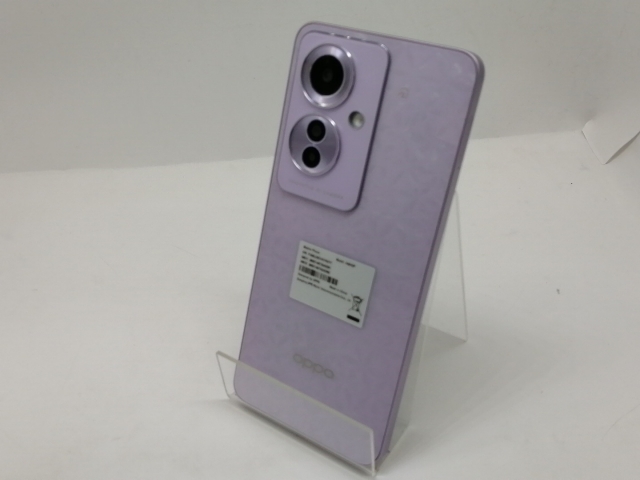 【未使用】Oppo ymobile 【SIMフリー】 OPPO Reno11 A コーラルパープル 8GB 128GB【宇田川】保証期間３ヶ月
