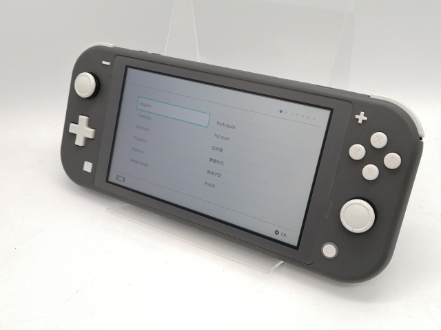 中古】Nintendo Switch Lite 本体 グレー HDH-S-GAZAA【高崎モントレー 