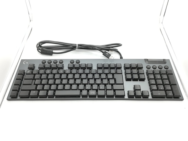 【中古】Logicool G813 LIGHTSYNC RGB Mechanical Gaming Keyboards-Linear G813-LN [カーボンブラック]【秋葉2号】保証期間１週間