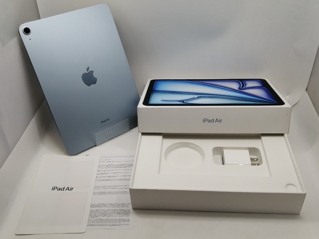 中古】Apple 【Wi-Fi】 11インチ iPad Air（M2/2024） 128GB ブルー 