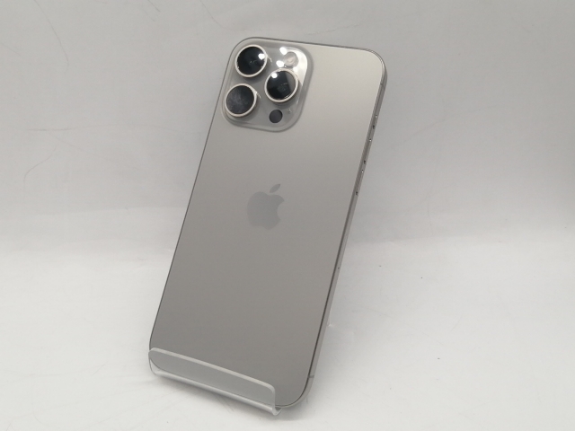 【中古】Apple 国内版 【SIMフリー】 iPhone 15 Pro Max 512GB ナチュラルチタニウム MU6W3J/A【町田】保証期間１ヶ月【ランクC】
