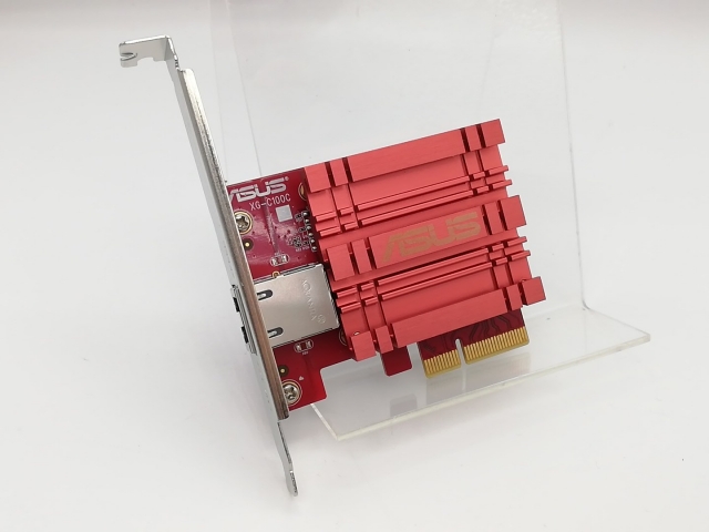 【中古】ASUS XG-C100C 10GBASE-T/PCIe x4【秋葉2号】言いはなつ継続期間１週