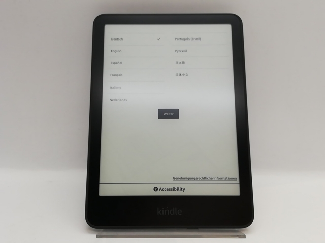 Kindle Paperwhite 第12世代 16GB 中古】Amazon Kindle