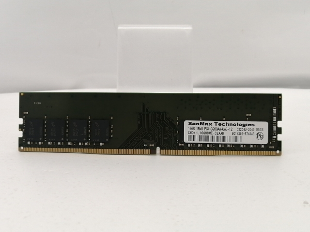【中古】DDR4 16GB PC4-25600(DDR4-3200)【デスクトップPC用】【道玄坂】保証期間１週間