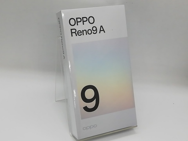 未使用】Oppo ymobile 【SIMフリー】 OPPO Reno9 A ムーンホワイト 8GB 