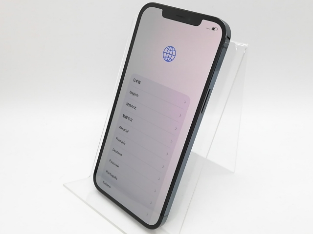 【中古】Apple 海外版 【SIMフリー】 iPhone 12 Pro Max 256GB パシフィックブルー【高崎モントレー】保証期間１ヶ月【ランクB】