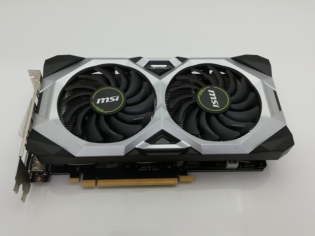 【中古】MSI GeForce RTX 2070 VENTUS 8G RTX2070/8GB(GDDR6)/PCI-E【秋葉3号】言いはなつ継続期間１週