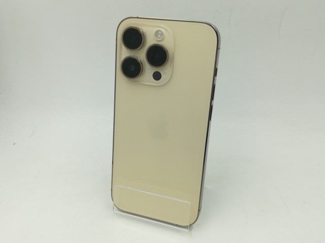 【中古】Apple 国内版 【SIMフリー】 iPhone 14 Pro 256GB ゴールド MQ173J/A【道玄坂】保証期間１ヶ月【ランクA】