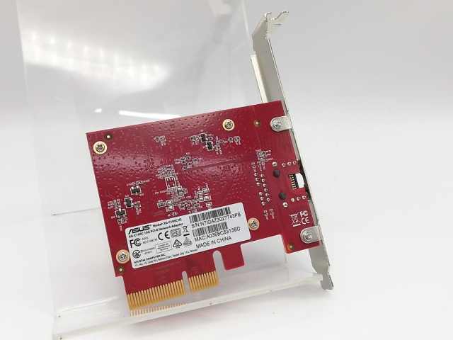 【中古】ASUS XG-C100C V2 10GBASE-T/PCIe x4【秋葉2号】言いはなつ継続期間１週