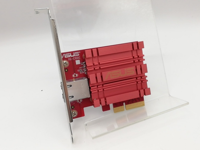 【中古】ASUS XG-C100C 10GBASE-T/PCIe x4【秋葉2号】言いはなつ継続期間１週