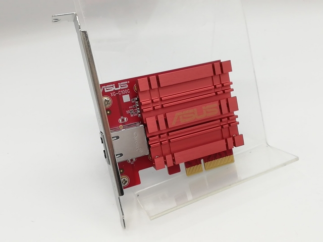 【中古】ASUS XG-C100C 10GBASE-T/PCIe x4【秋葉2号】言いはなつ継続期間１週