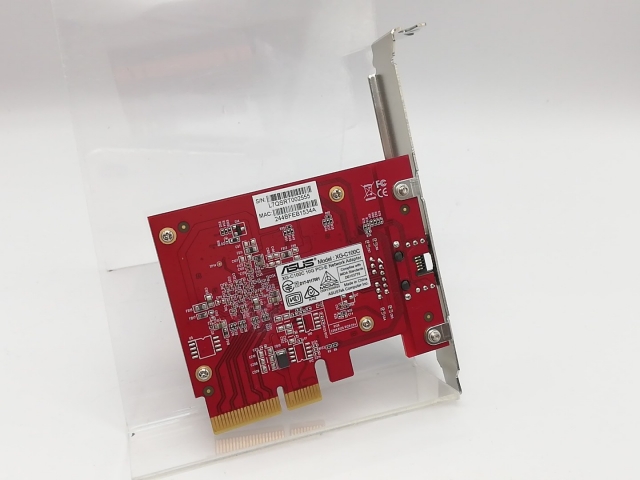 【中古】ASUS XG-C100C 10GBASE-T/PCIe x4【秋葉2号】言いはなつ継続期間１週