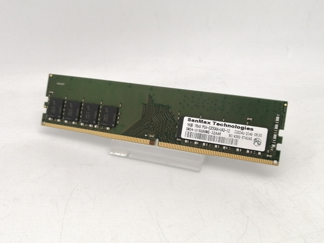 【中古】DDR4 16GB PC4-25600(DDR4-3200)【デスクトップPC用】【川越クレアモール】保証期間１週間