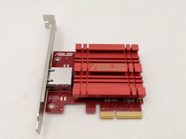 【中古】ASUS XG-C100C V2 10GBASE-T/PCIe x4【EC真っただ中】言いはなつ継続期間１週