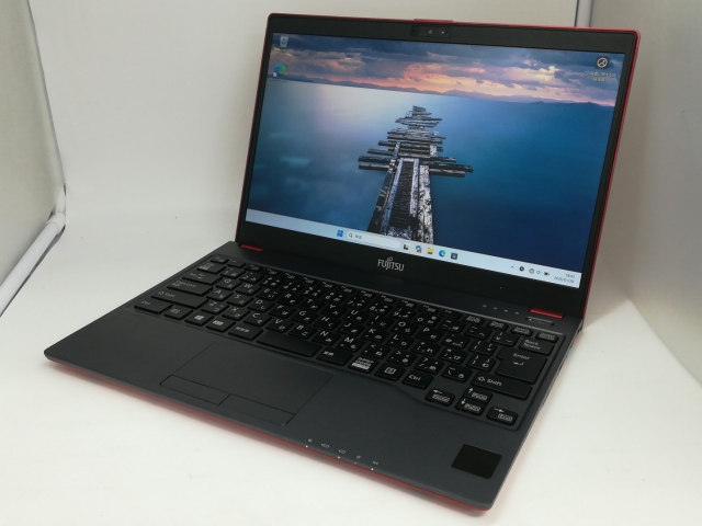 【中古】Fujitsu FUTRO MU937【Celeron 3865U 8G 256G(SSD) 1GbE WiFi 13LCD(1920x1080)】【宇田川】保証期間１ヶ月【ランクC】