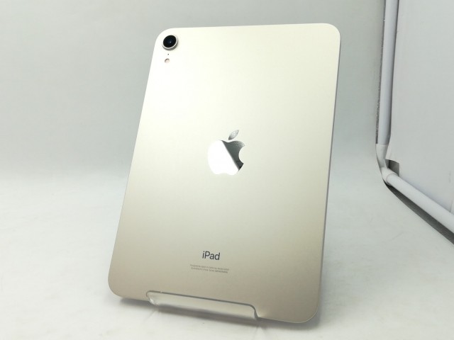 【中古】Apple iPad mini（第6世代/2021） Wi-Fiモデル 64GB スターライト MK7P3J/A【大宮東口】保証期間１ヶ月【ランクA】