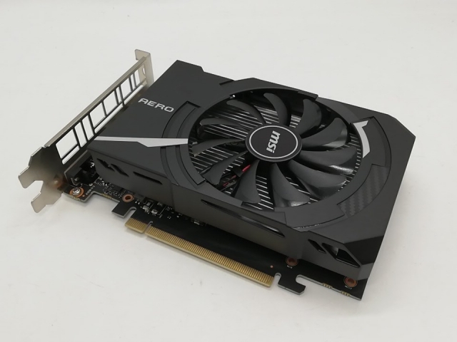 中古】MSI GeForce GTX 1650 AERO ITX 4G GTX1650/4GB(GDDR5)/PCI-E