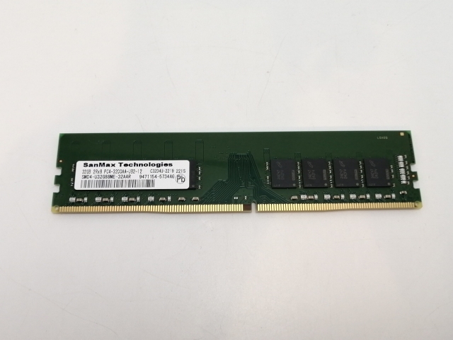 【中古】DDR4 32GB PC4-25600(DDR4-3200)【デスクトップPC用】 【津田沼】保証期間１週間
