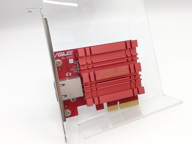 【中古】ASUS XG-C100C 10GBASE-T/PCIe x4【秋葉2号】言いはなつ継続期間１週