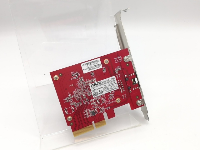 【中古】ASUS XG-C100C 10GBASE-T/PCIe x4【秋葉2号】言いはなつ継続期間１週