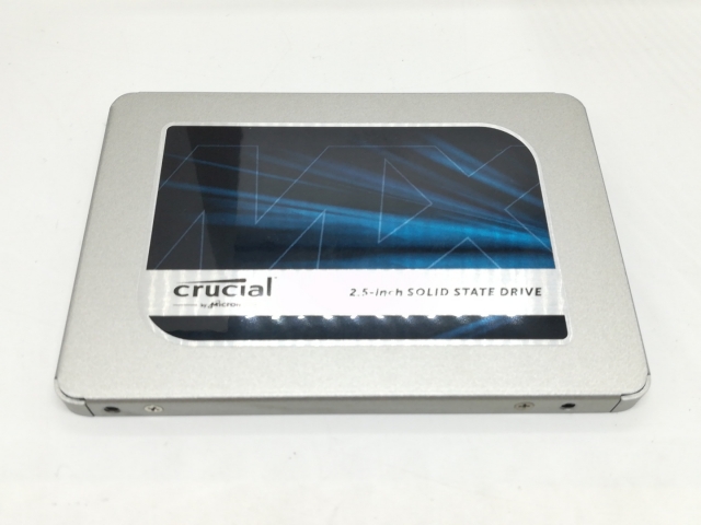 【中古】Crucial MX500 CT500MX500SSD1 500GB/SSD/6GbpsSATA/2018年1月/3D TLC【道玄坂】保証期間１週間