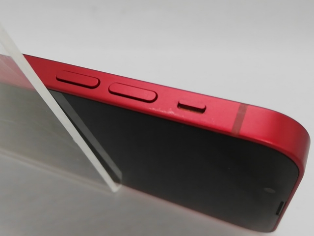 【中古】Apple 国内版 【SIMフリー】 iPhone 13 mini 128GB (PRODUCT)RED MLJG3J/A【道玄坂】保証期間１ヶ月【ランクC】_3