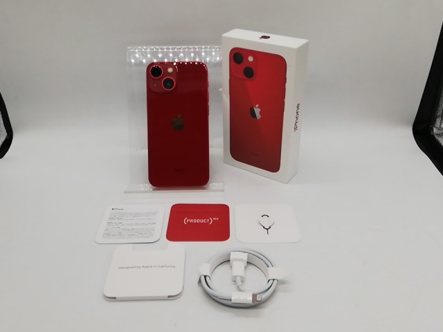 【中古】Apple 国内版 【SIMフリー】 iPhone 13 mini 128GB (PRODUCT)RED MLJG3J/A【道玄坂】保証期間１ヶ月【ランクC】_7