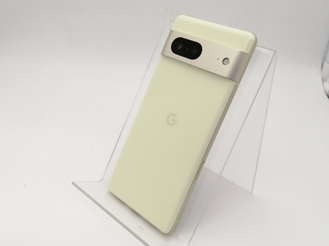 【中古】Google 国内版 【SIMフリー】 Pixel 7 レモングラス 8GB 128GB G03Z5【なんば】保証期間１ヶ月【ランクC】