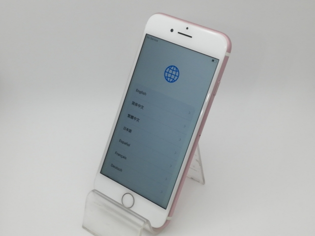 au 【SIMロック解除済】MNCN2J/A iPhone 7 128GB ローズゴールド