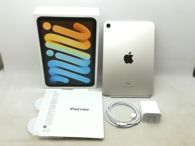 Apple iPad mini 第6世代 シルバー スターライト 本体 WIFi Apple iPad