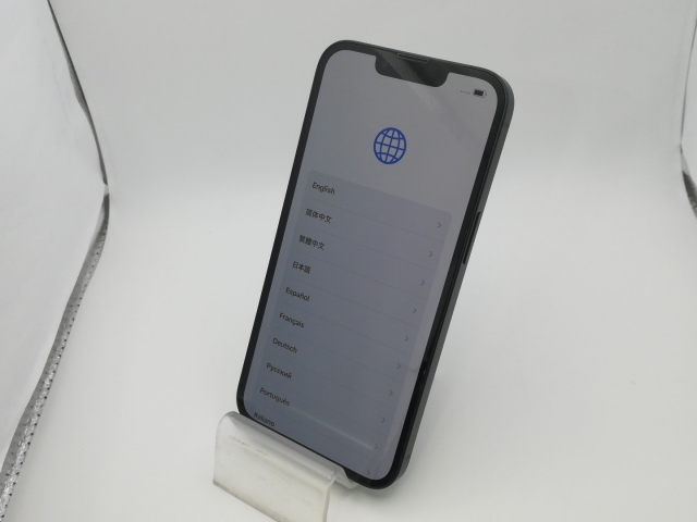 【中古】Apple au 【SIMフリー】 iPhone 13 128GB ミッドナイト MLNC3J/A【新橋烏森通り】保証期間１ヶ月【ランクC】_1
