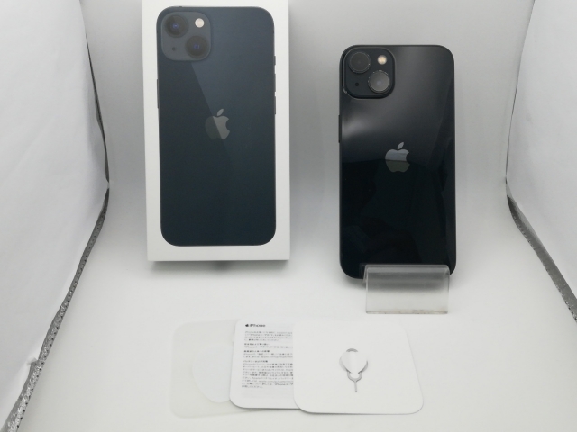 【中古】Apple au 【SIMフリー】 iPhone 13 128GB ミッドナイト MLNC3J/A【新橋烏森通り】保証期間１ヶ月【ランクC】_7