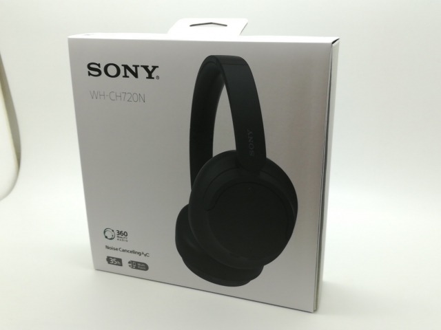 【未使用】SONY WH-CH720N (B) [ブラック]【新橋】保証期間１ヶ月