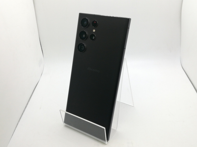 【中古】SAMSUNG docomo 【SIMフリー】 Galaxy S22 Ultra ファントムブラック 12GB 256GB SC-52C【新橋】保証期間１ヶ月【ランクB】
