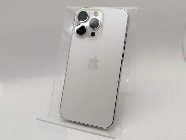 【中古】Apple docomo 【SIMフリー】 iPhone 13 Pro 128GB シルバー MLUF3J/A【津田沼】保証期間１ヶ月【ランクB】