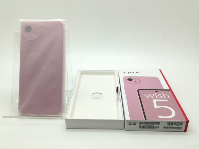新品未使用 AQUOS wish5 SH-52F ピンク 新品未使用 AQUOS wish5 SH-52F