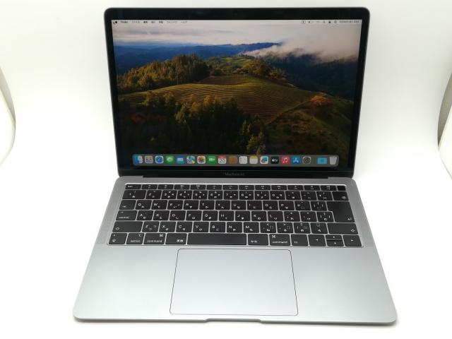 【中古】Apple MacBook Air 13インチ Corei5:1.6GHz 128GB スペースグレイ MRE82J/A (Late 2018)【新橋】保証期間１ヶ月【ランクC】