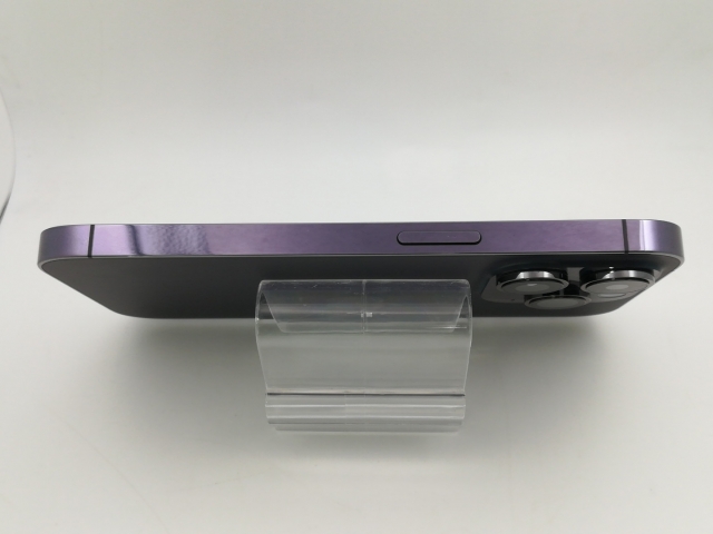 【中古】Apple 国内版 【SIMフリー】 iPhone 14 Pro 256GB ディープパープル MQ1E3J/A【新橋】保証期間１ヶ月【ランクA】_3