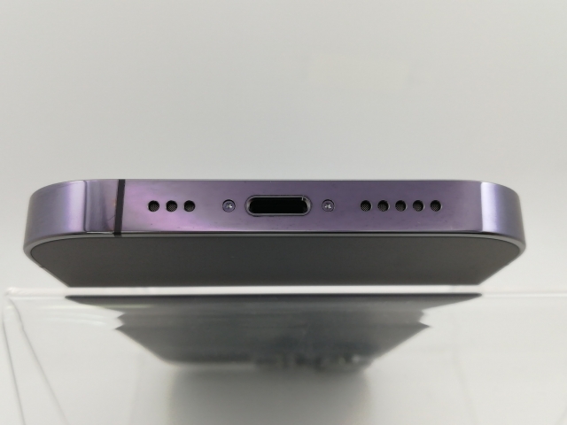 【中古】Apple 国内版 【SIMフリー】 iPhone 14 Pro 256GB ディープパープル MQ1E3J/A【新橋】保証期間１ヶ月【ランクA】_4